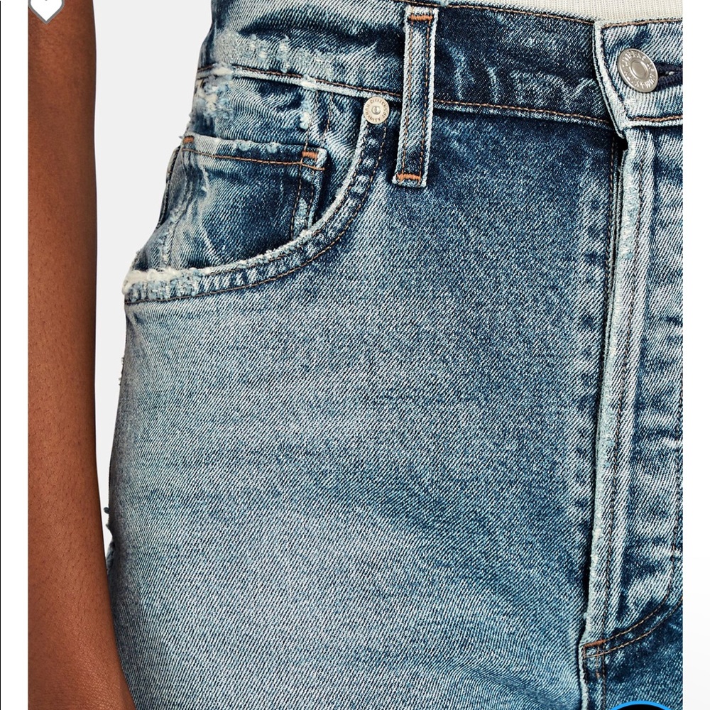 Citizens of Humanity - Sabine Cropped Straight Jeans as 24